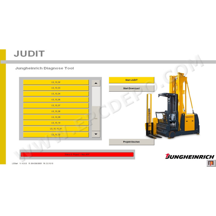JUNGHEINRICH JUDIT-4 DIAGNOSTIC TOOL v4.36 2021