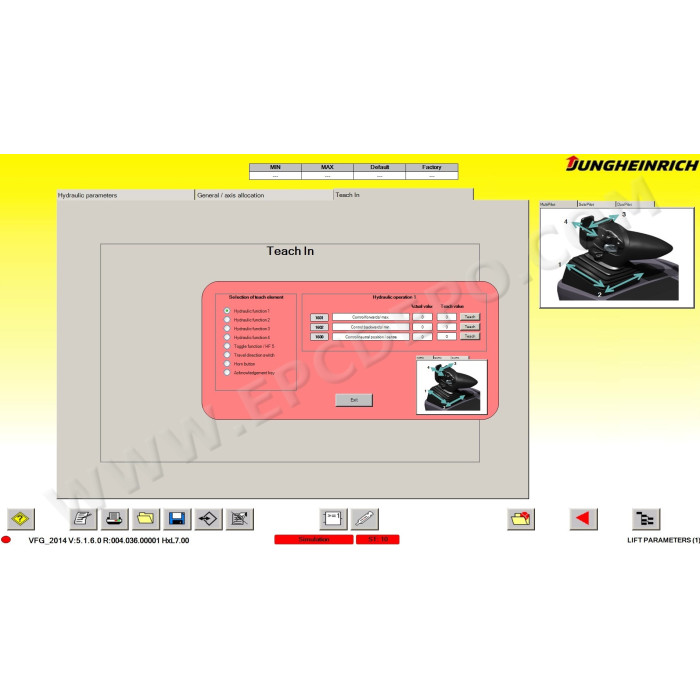 JUNGHEINRICH JUDIT-4 DIAGNOSTIC TOOL v4.36 2021