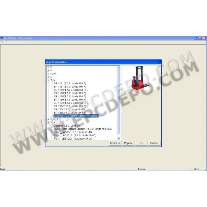 LINDE PATHFINDER 3.4.4.6 DIAGNOSTIC