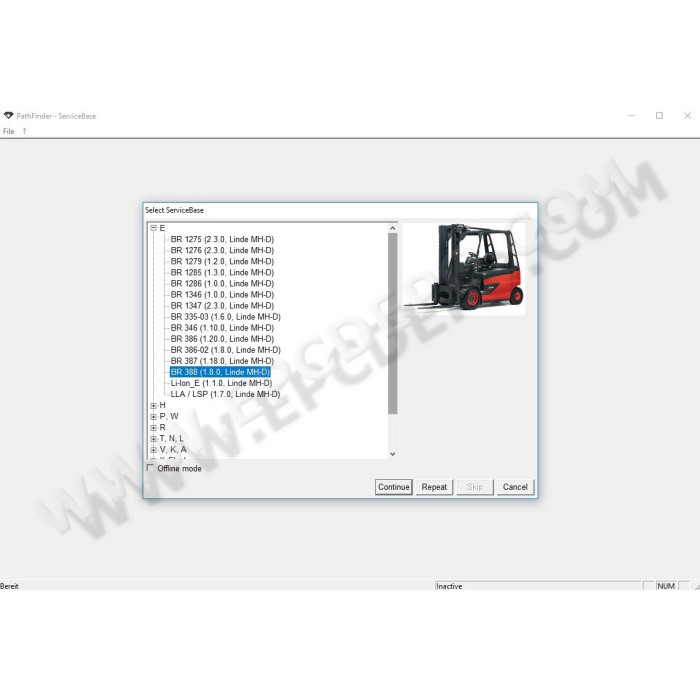 LINDE PATHFINDER 3.6.2.11 DIAGNOSTIC