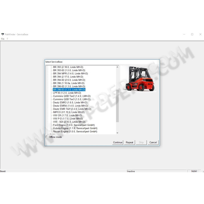 LINDE PATHFINDER 3.6.2.11 DIAGNOSTIC
