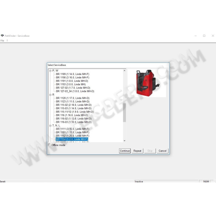 LINDE PATHFINDER 3.6.2.11 DIAGNOSTIC