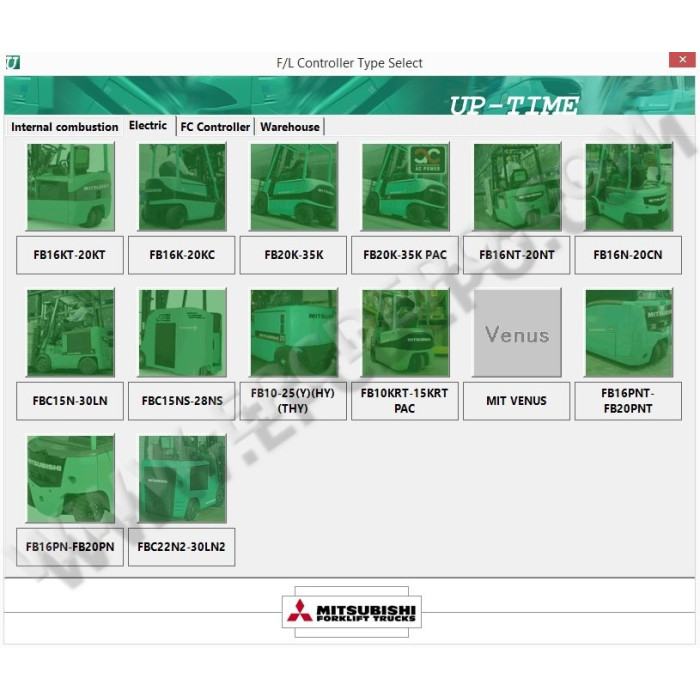 MITSUBISHI FORKLIFT UP-TIME v3.80