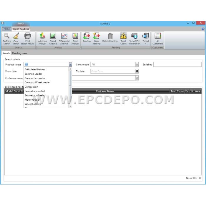 VOLVO MATRIS 2 CONSTRUCTION DIAGNOSTIC