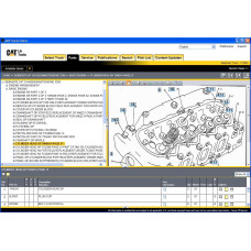 Caterpillar Forklift MCFE EPC spare parts catalog 2016