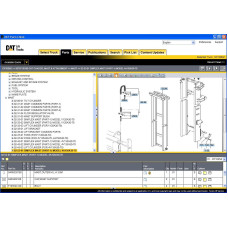 Caterpillar Forklift MCFE EPC spare parts catalog 2016