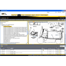 Caterpillar Forklift MCFE EPC spare parts catalog 2016