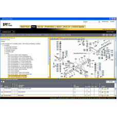 Caterpillar Forklift MCFE EPC spare parts catalog 2016