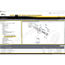 Caterpillar Forklift MCFA EPC spare parts catalog 2017
