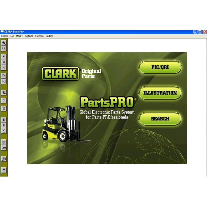 Clark Forklift Parts Pro EPC spare parts catalog 2011