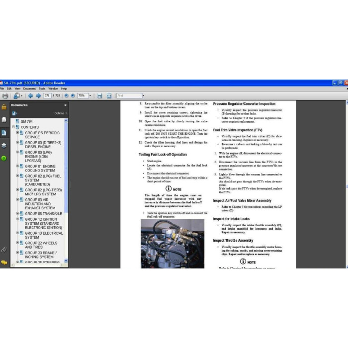 CLARK FORKLIFT SERVICE & REPAIR MANUALS
