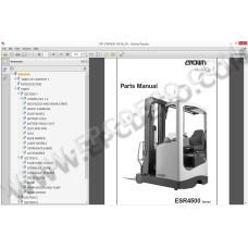 CROWN FORKLIFT SPARE PARTS + SERVICE MANUALS