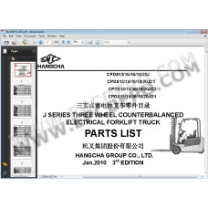 HANGCHA FORKLIFT EPC PARTS CATALOG 2014