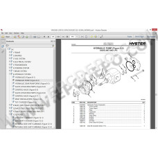 HYSTER FORKLIFT EPC SPARE PARTS CATALOG