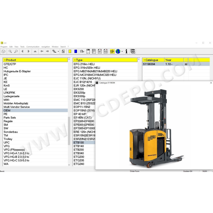 JUNGHEINRICH FORKLIFT EPC JETI ET v4.36 2021