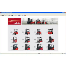 Linde Lindos Forklift Truck EPC parts catalog 2015