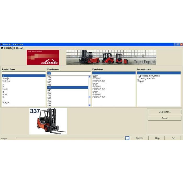 LINDE TRUCK EXPERT 2012 SERVICE DOCUMENTATION