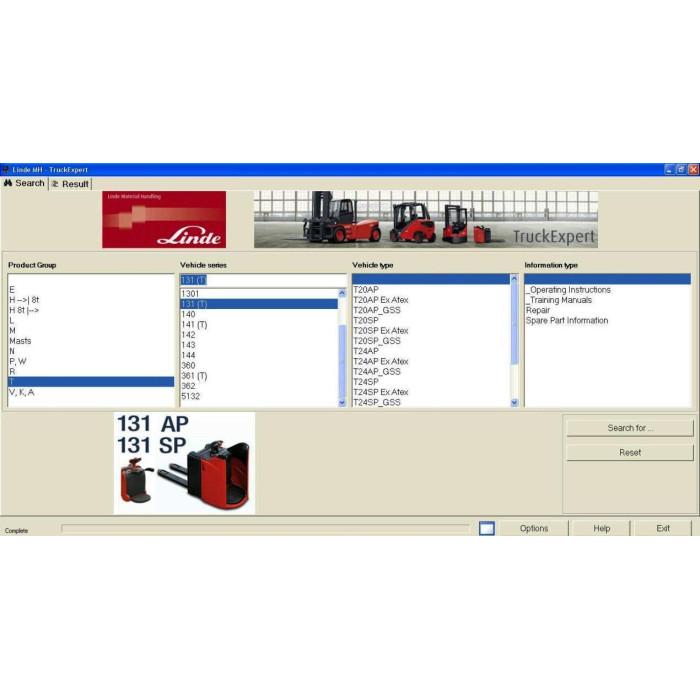 LINDE TRUCK EXPERT 2012 SERVICE DOCUMENTATION