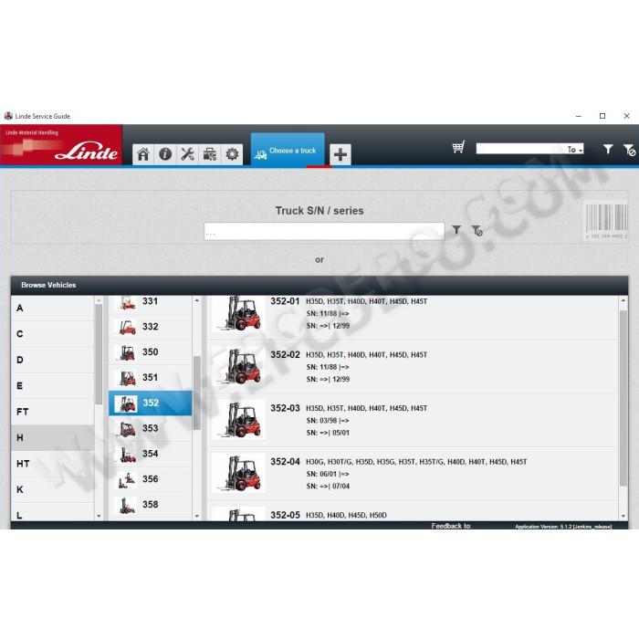 Linde Service Guide LSG 2016 EPC parts catalog + service