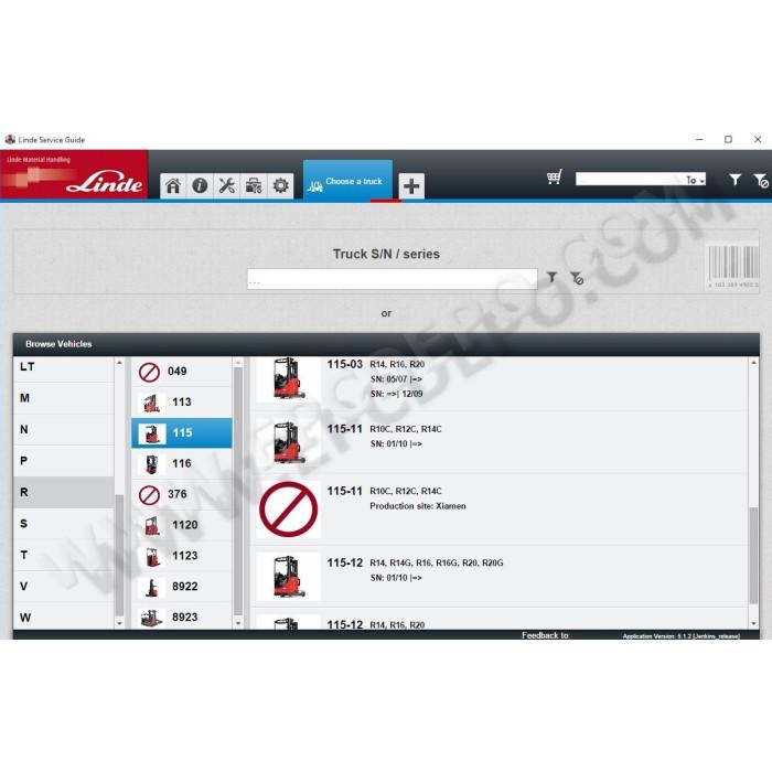 Linde Service Guide LSG 2016 EPC parts catalog + service
