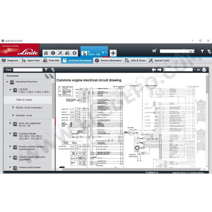 Linde Service Guide LSG 2016 EPC parts catalog + service