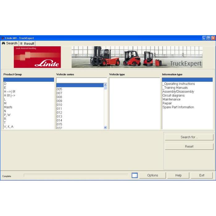 LINDE TRUCK EXPERT 2014 SERVICE DOCUMENTATION