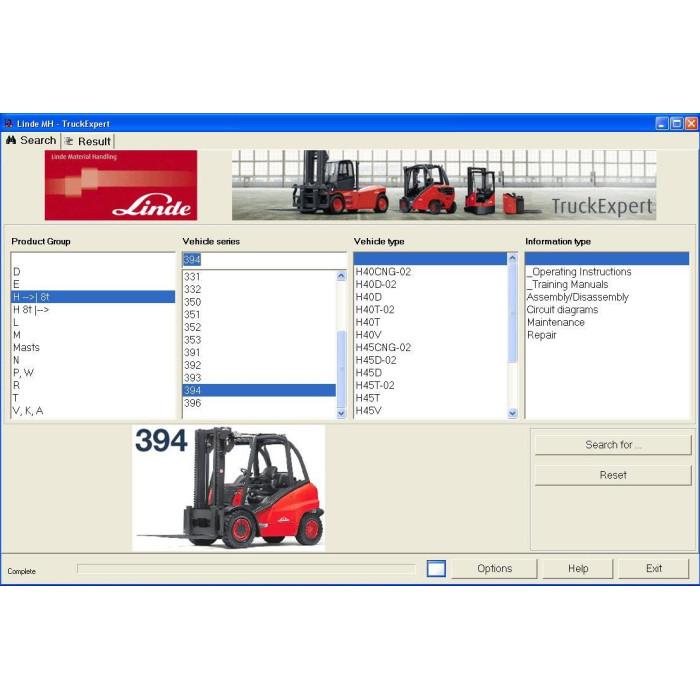 LINDE TRUCK EXPERT 2014 SERVICE DOCUMENTATION