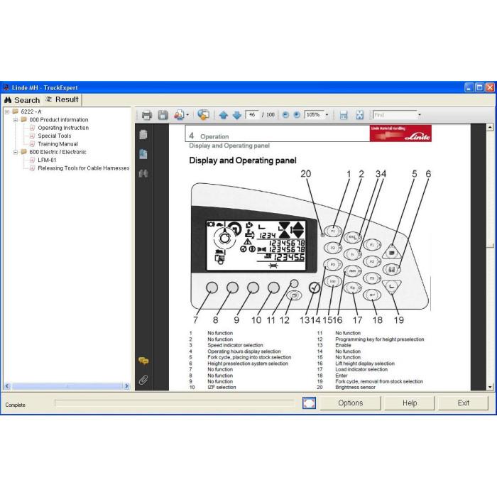 LINDE TRUCK EXPERT 2014 SERVICE DOCUMENTATION