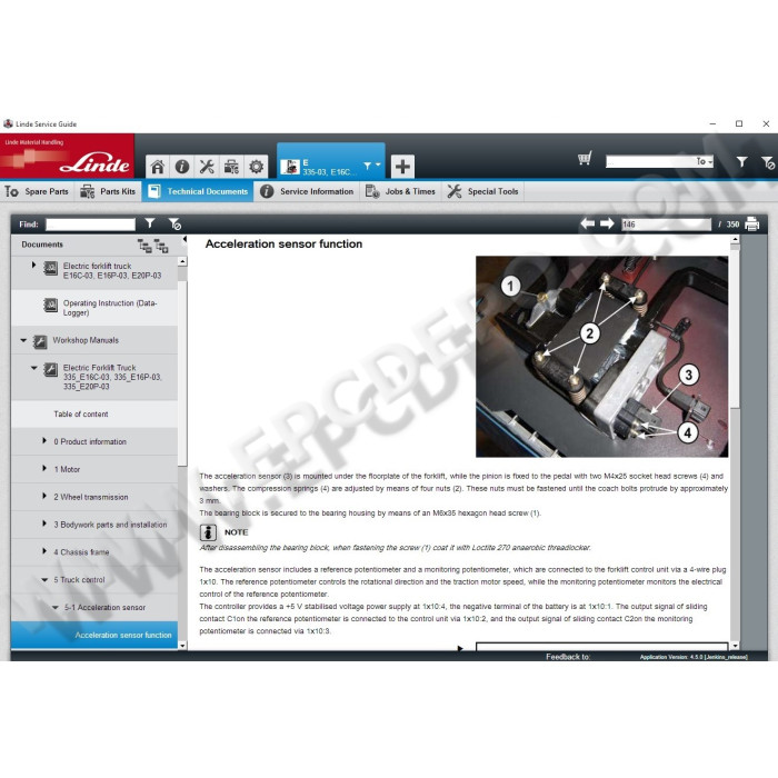 Linde Service Guide LSG 2015 EPC parts catalog + service