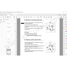 Manitou Platform 120 AETJ service & repair manual