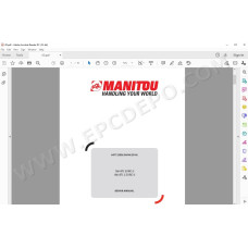 Manitou Platform 160 180 ATJ / ATJ2 E3 service & repair manual