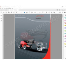 Manitou Platform 160 ATJ Plus service & repair manual
