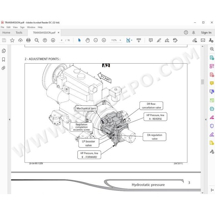 Manitou Platform 160 ATJ Plus service & repair manual