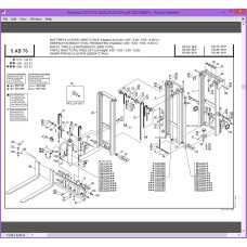 Manitou forklift CD15P CD18P CD20P CD25P CD30P CD35P CG15P CG18P CG20P CG25P CG30P CG35P parts manual