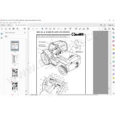 Manitou Forklift M2 30 H P/C - PS/P/PL/PXL spare parts manual