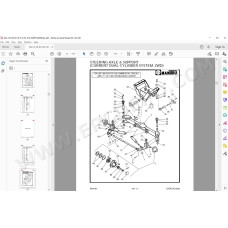 Manitou Forklift M2/4 30 40 50 CP P-G / PL-G / PXL-G parts manual