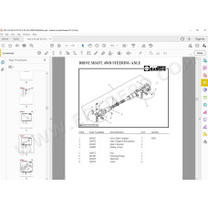 Manitou Forklift M2/4 30 40 50 CP PS / P / PL / PXL parts manual