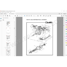 Manitou Forklift M230H P/C PSL 75 Hydrohawk parts manual