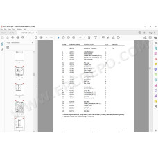 Manitou Forklift M230H P/C PSL 75 Hydrohawk parts manual