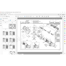 Manitou Forklift M26 M30 M40 M50 2 / 4 + H ST3B parts manual