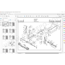 Manitou Forklift M26 M30 M40 M50 2 / 4 + H ST3B parts manual