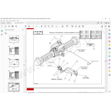 Manitou Forklift M30-2T M30-4T M40-2T M40-4T M50-2T M50-4T + H / L parts manual
