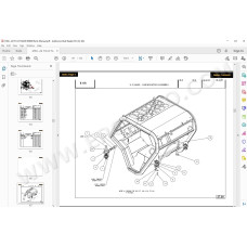 Manitou Forklift 30-2 30-4 T / TH K-D HAWK parts manual