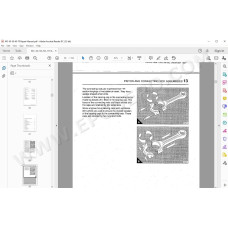 Manitou Forklift MC 40 50 60 70 Powershift service manual