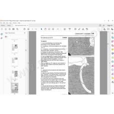 Manitou Forklift MC 40 50 60 70 Powershift service manual