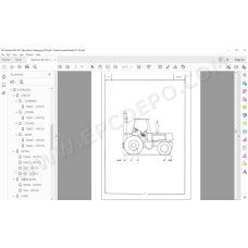 Manitou Forklift MC 40 C spare parts manual
