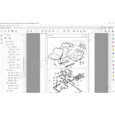Manitou Forklift MC 40 C spare parts manual