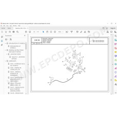 Manitou Forklift MC-X 18-2 18-4 D K ST3A S1 spare parts manual
