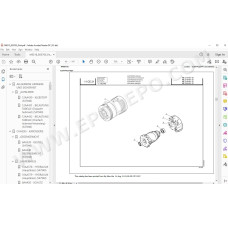 Manitou Forklift ME 315 316 318 320 48V S1 / S2 / S3 spare parts manual