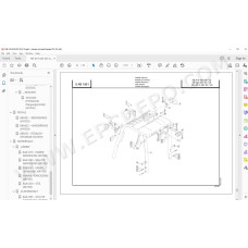 Manitou Forklift ME 418 420 425C 48V S3 parts manual